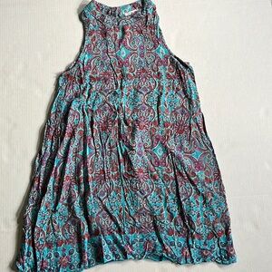 Paisley shift dress